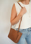 Lou Woven Bag - Tan