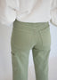 Sage Utility Straight Jeans